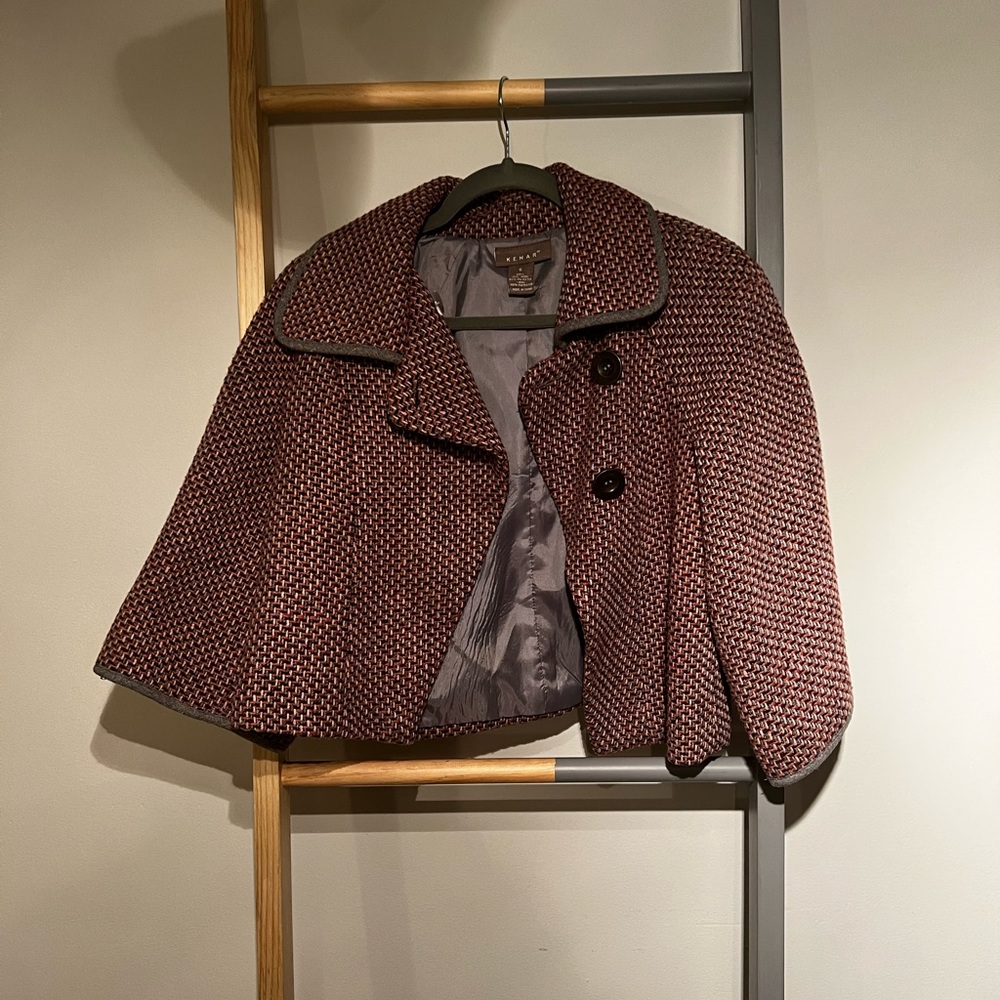 Kenar wool blazer 3/4 sleeves size 6